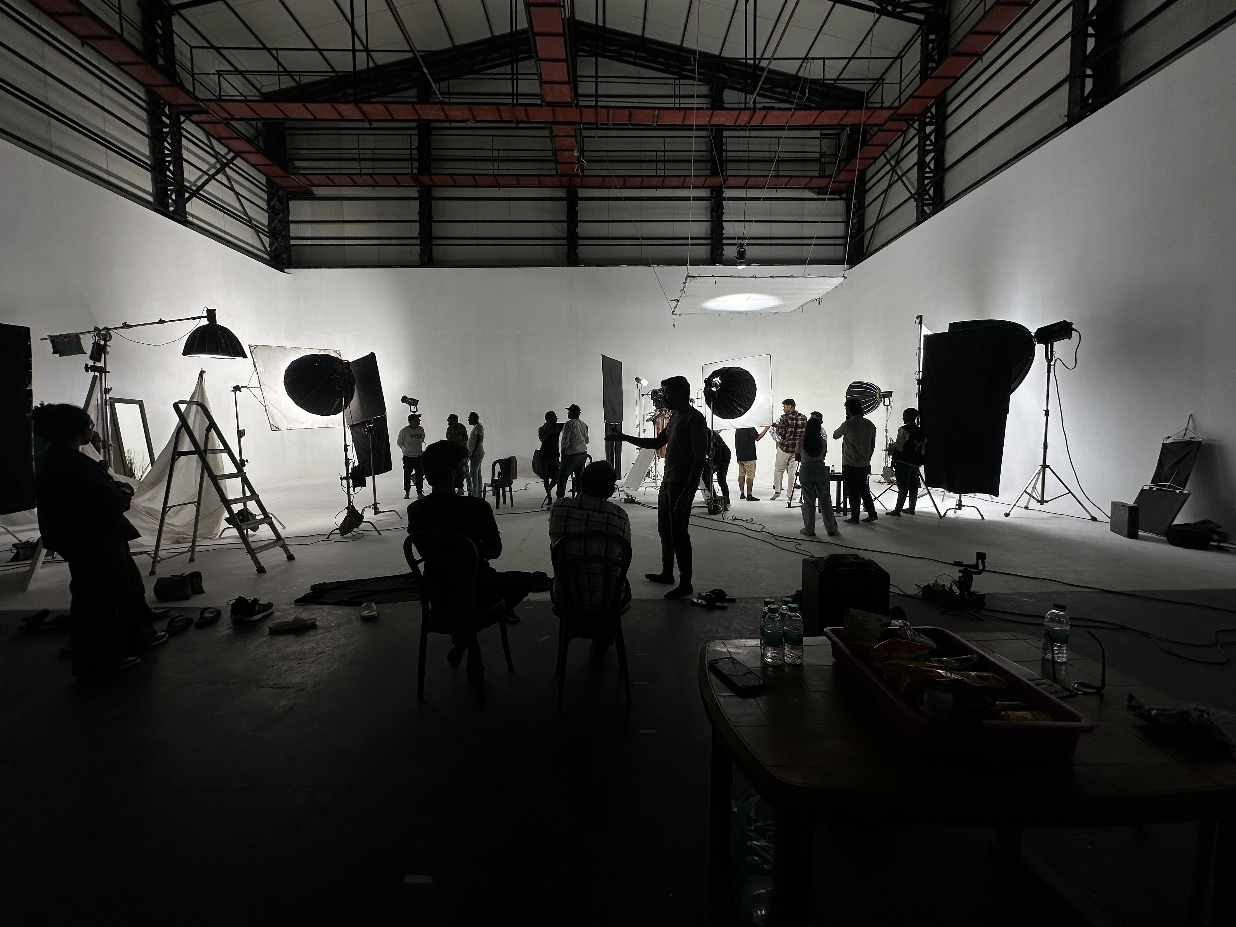 On set